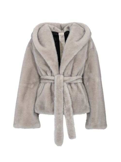 Giacca in ecopelliccia Grigio YES LONDON | ECO030GRIGIO